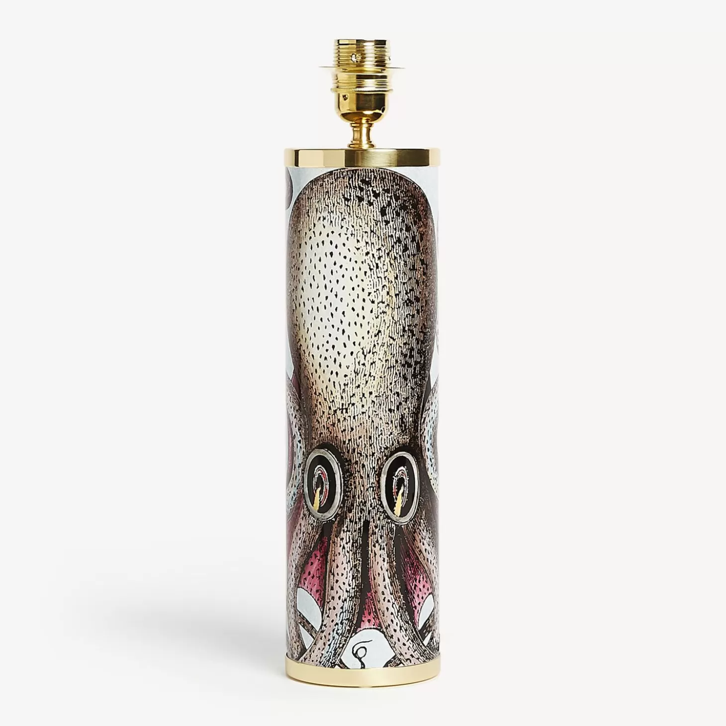 Fornasetti Base Lampada Cilindrica Polipo^ Lampade E Paralumi