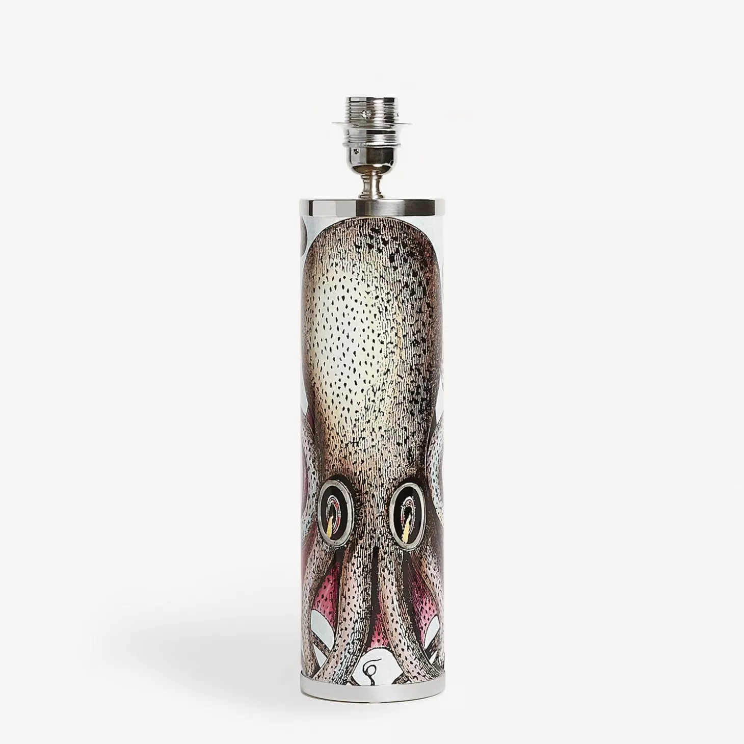 Fornasetti Base Lampada Cilindrica Polipo^ Lampade E Paralumi