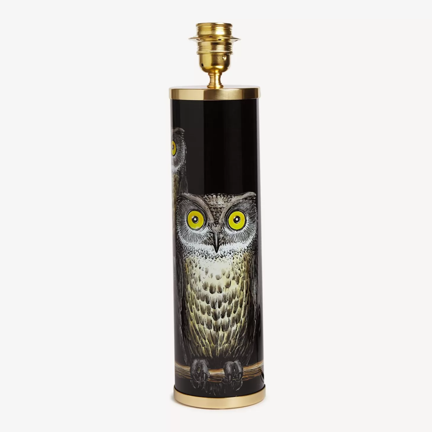 Fornasetti Base Lampada Civette Cilindrica^ Lampade E Paralumi