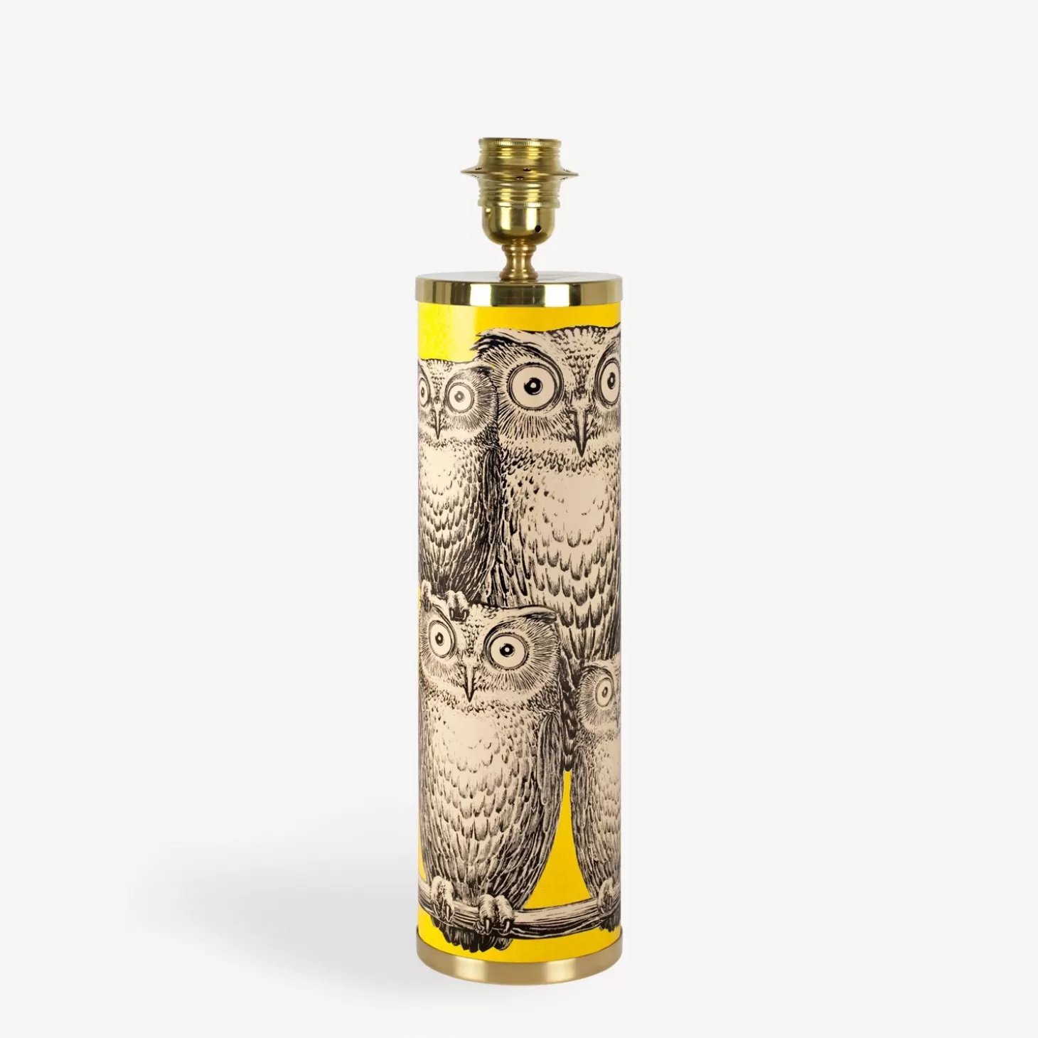 Fornasetti Base Lampada Civette Cilindrica^ Lampade E Paralumi