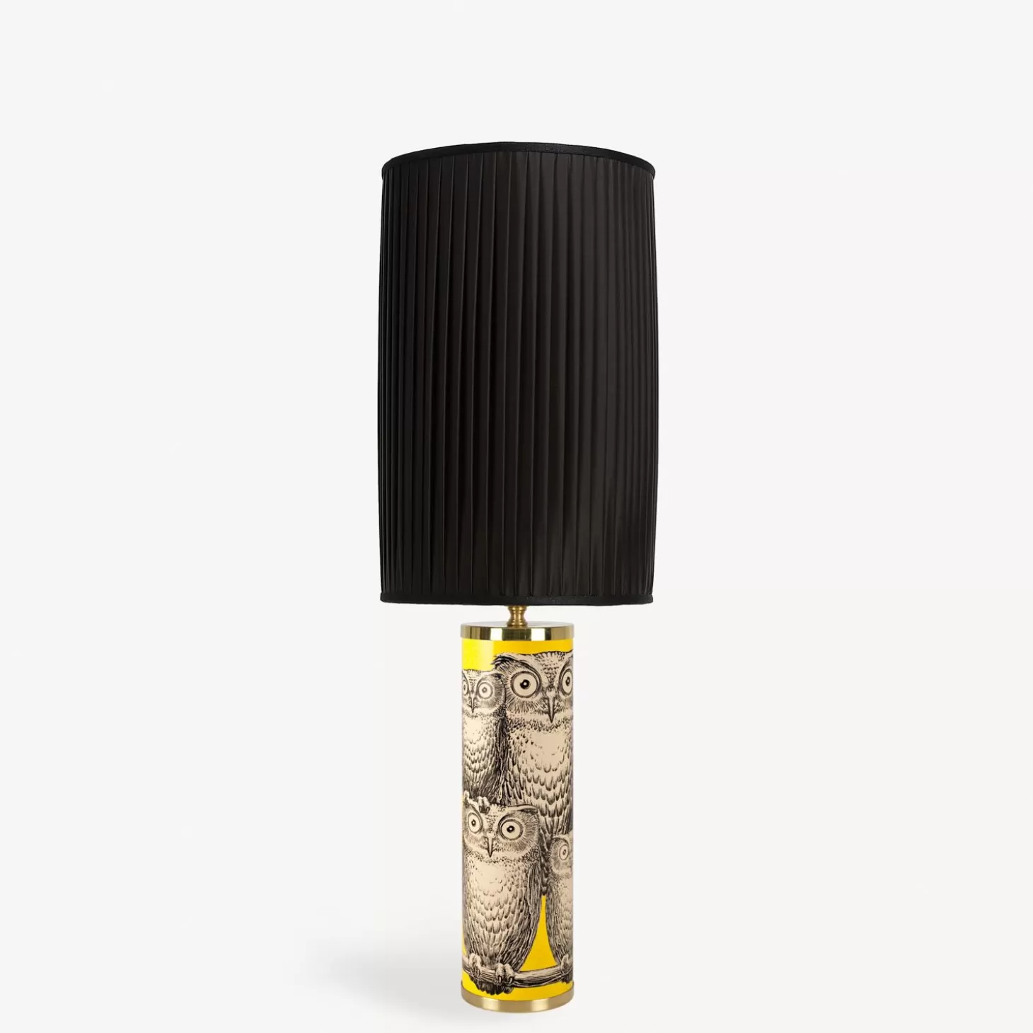 Fornasetti Base Lampada Civette Cilindrica^ Lampade E Paralumi