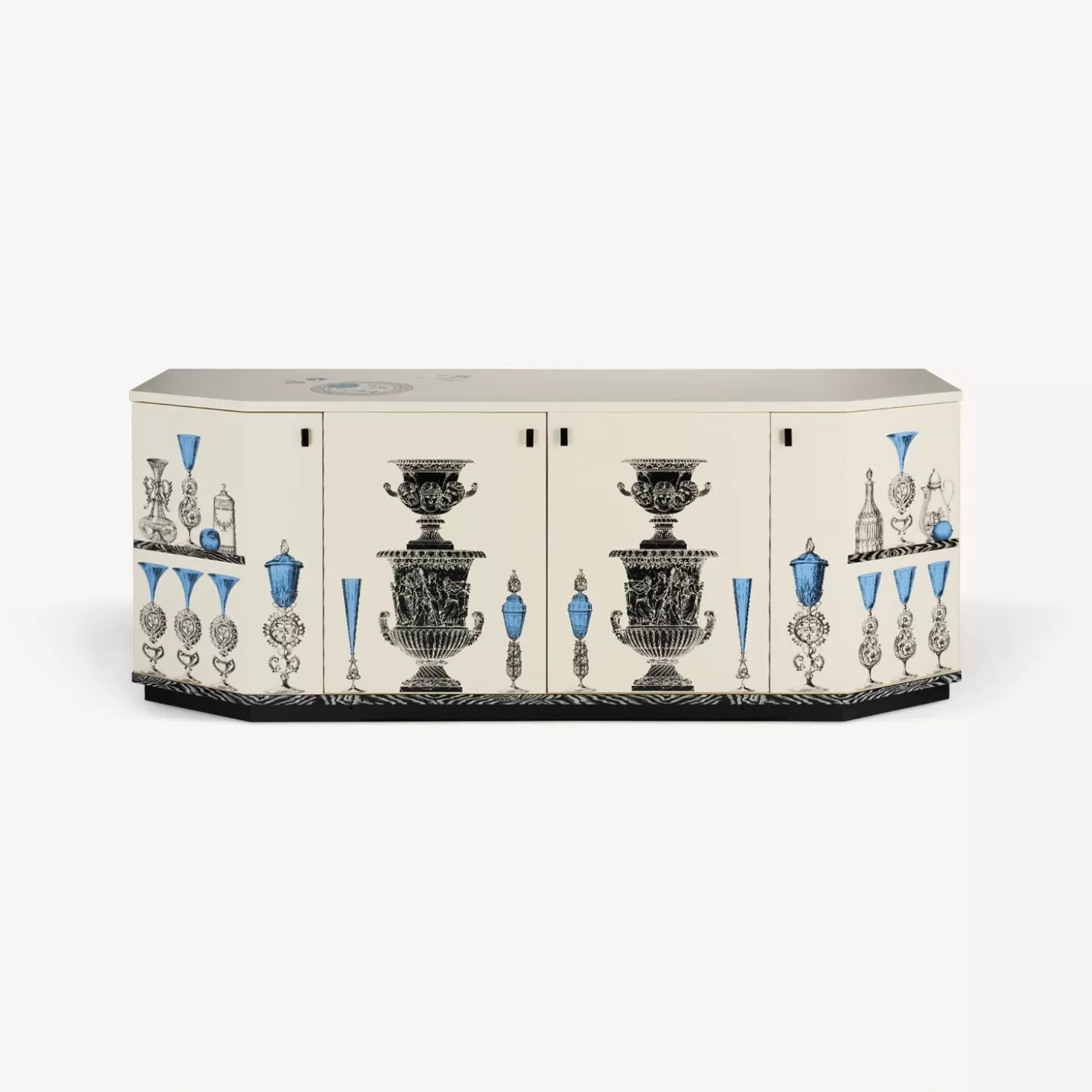 Fornasetti Buffet Poliedrico Vasi^ Armadi Curvi