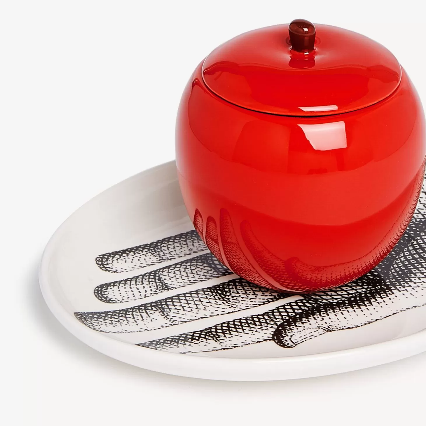 Fornasetti Candela Profumata Al Buio - Decoro Peccato Originale - Fragranza Frutto Proibito^ Candele Profumate