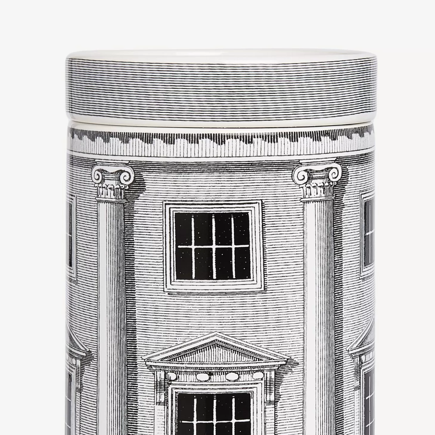 Fornasetti Candela Profumata Nel Mentre Alta - Architettura Decor - Immaginazione Fragranza^ Candele Profumate