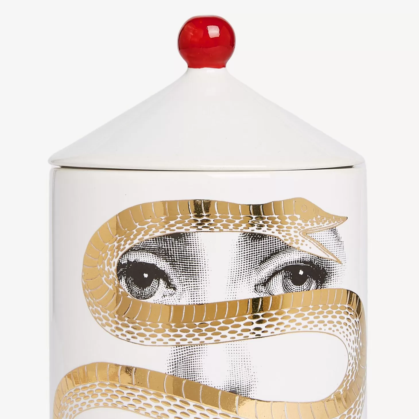 Fornasetti Candela Profumata Se Poi - Decoro Peccato Originale - Fragranza Frutto Proibito^ Candele Profumate