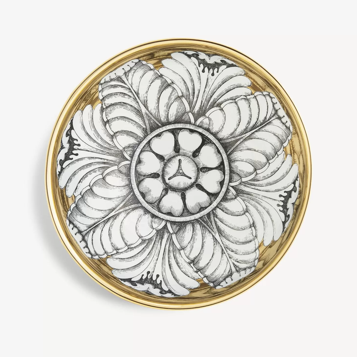 Fornasetti Centrotavola Rosone N.5^ Set Di Antipasti E Centrotavola