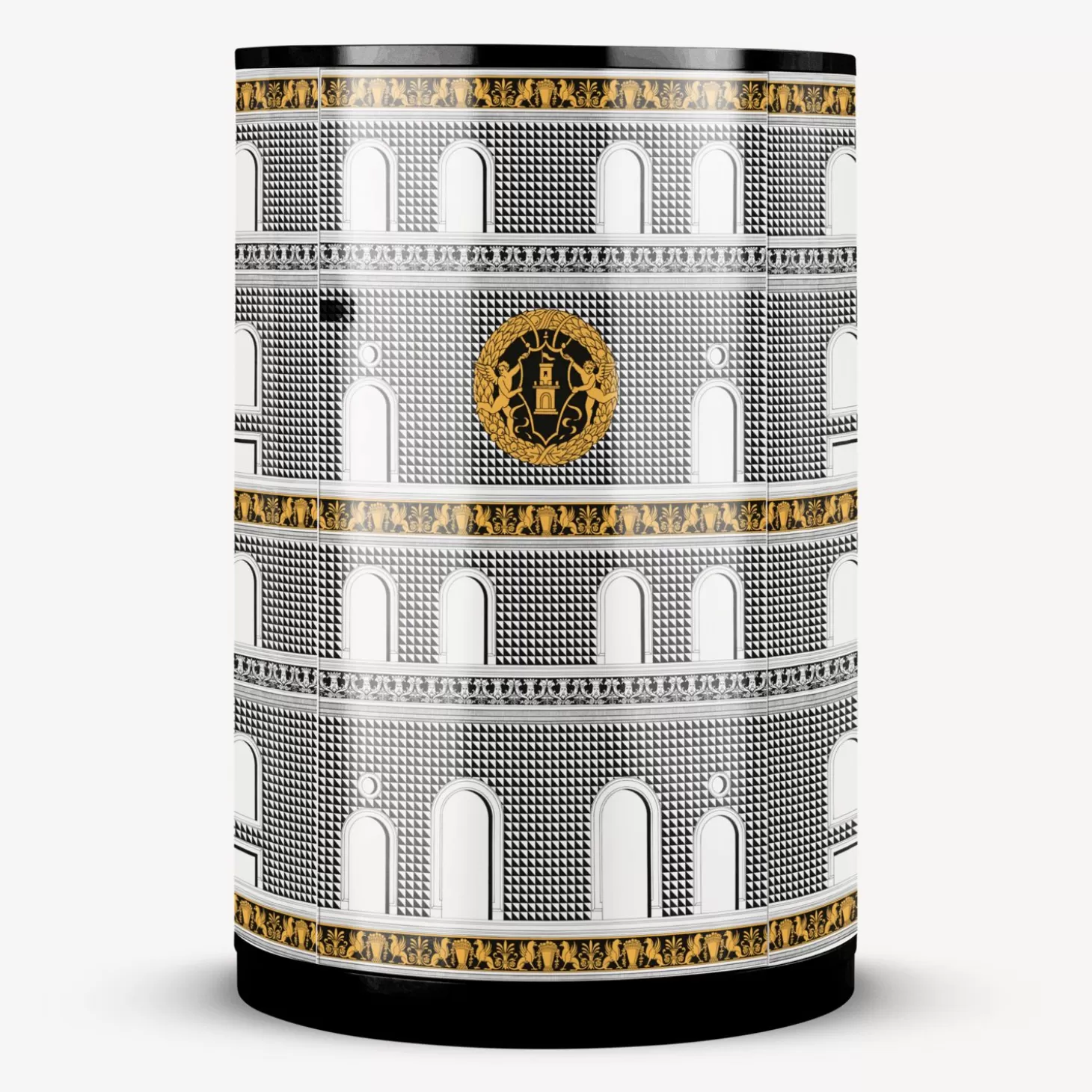 Fornasetti Consolle Alta Facciata Quattrocentesca^ Console Di Archiviazione