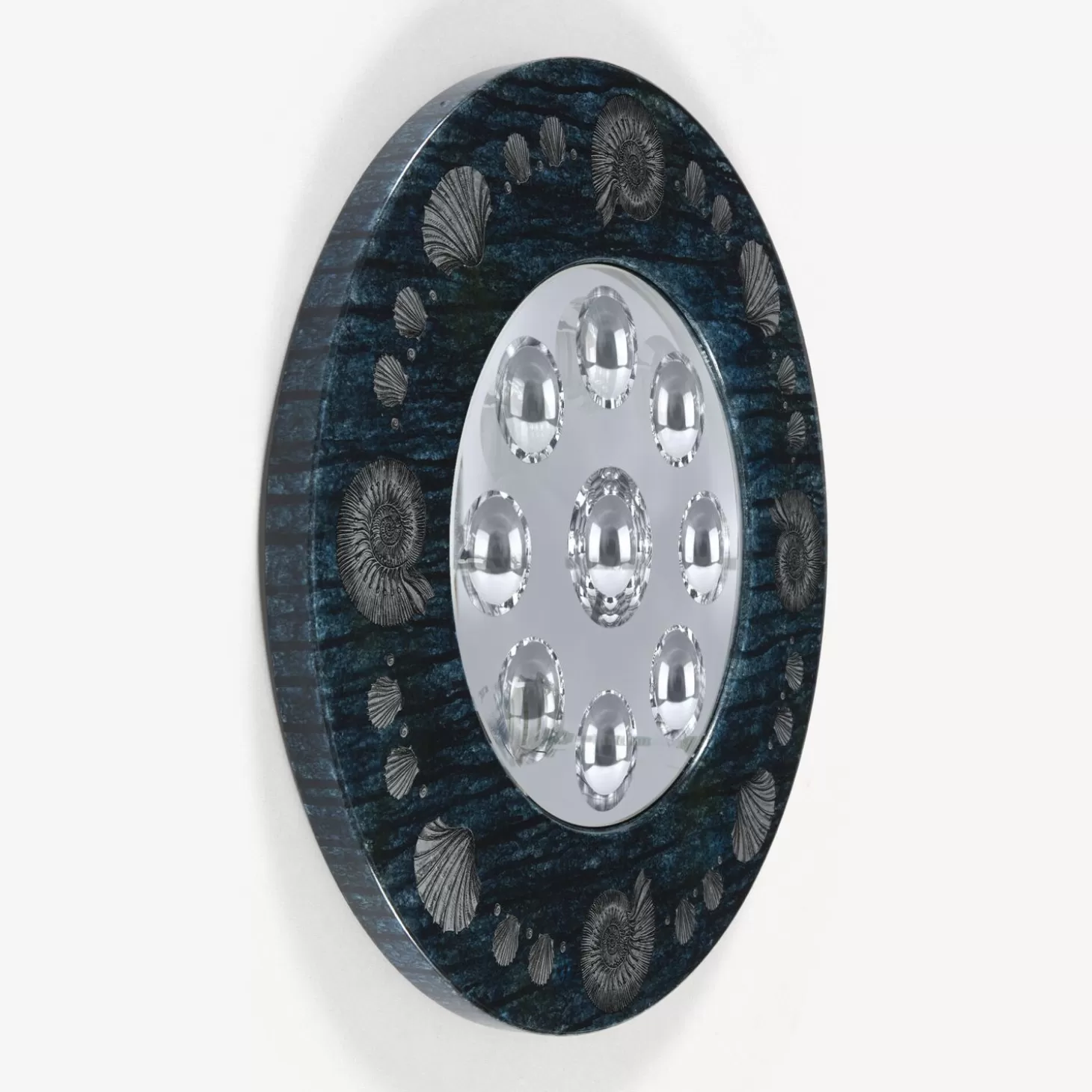 Fornasetti Cornice Con Specchio Bubbles Giro Di Conchiglie^ Specchi Di Design