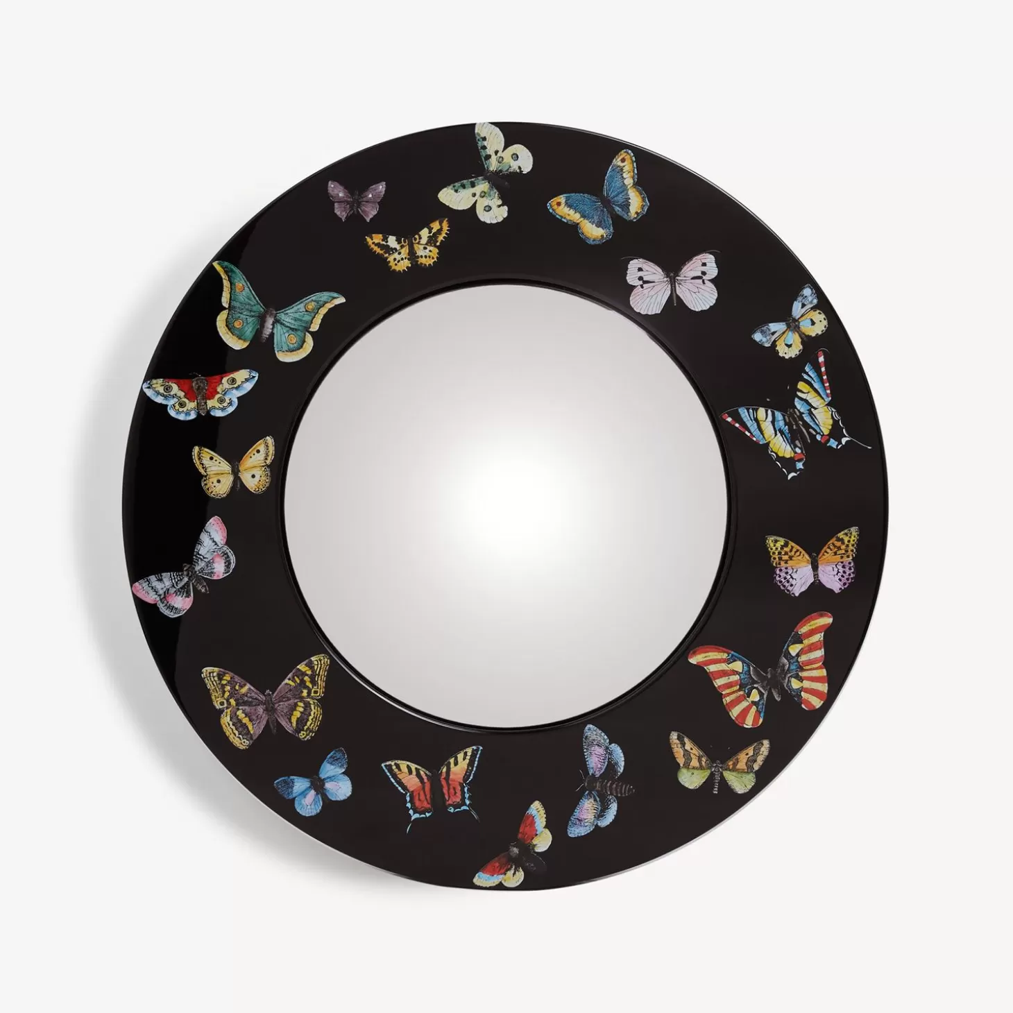 Fornasetti Cornice Con Specchio Convesso Farfalle^ Specchi Di Design