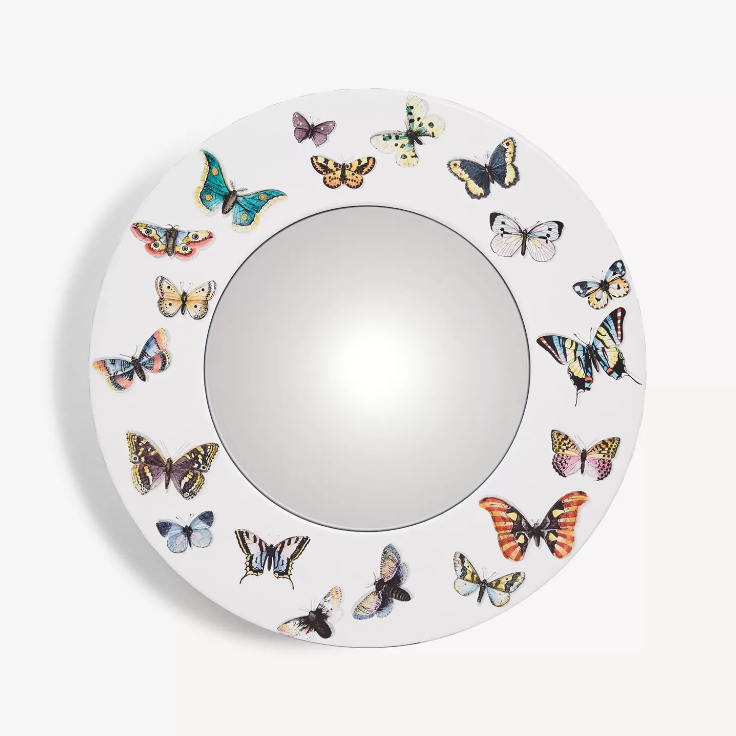 Fornasetti Cornice Con Specchio Convesso Farfalle^ Specchi Di Design