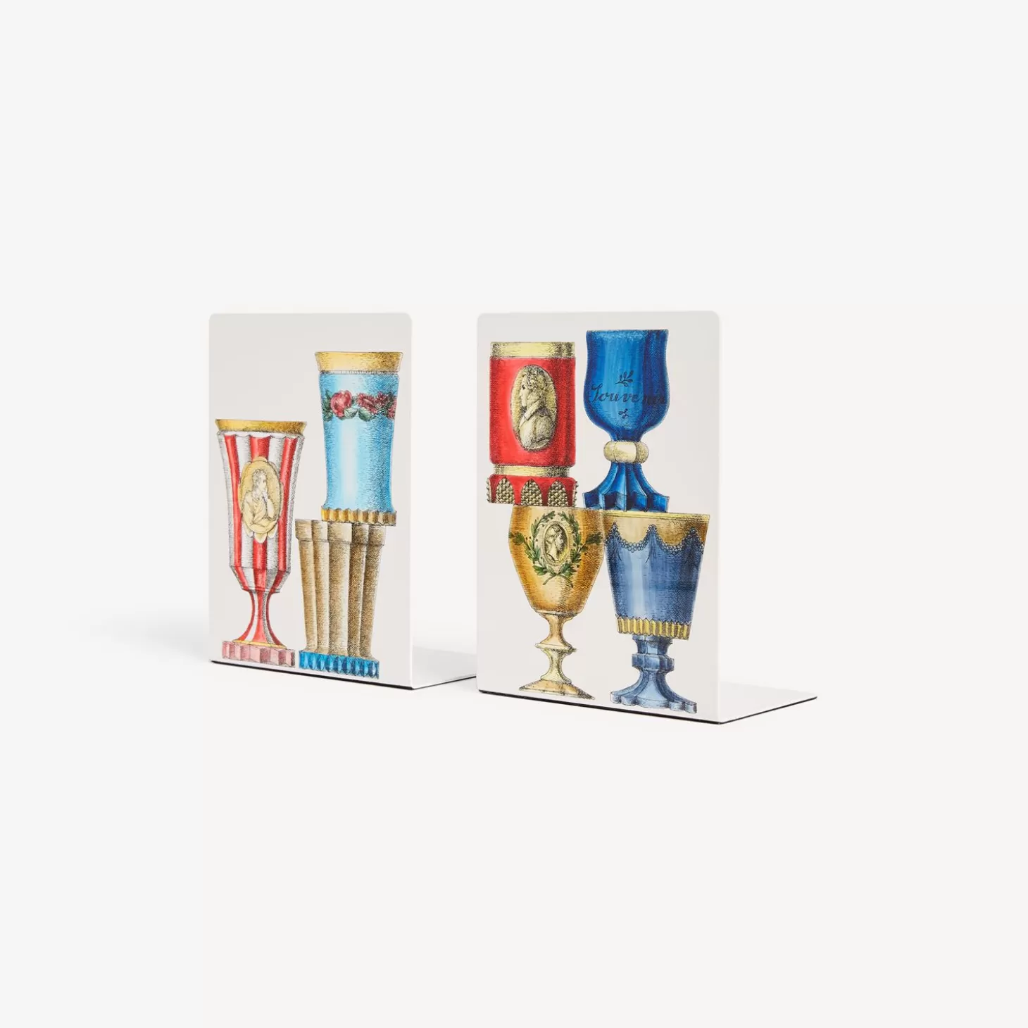 Fornasetti Fermalibri Bicchieri Di Boemia^ Fermalibri