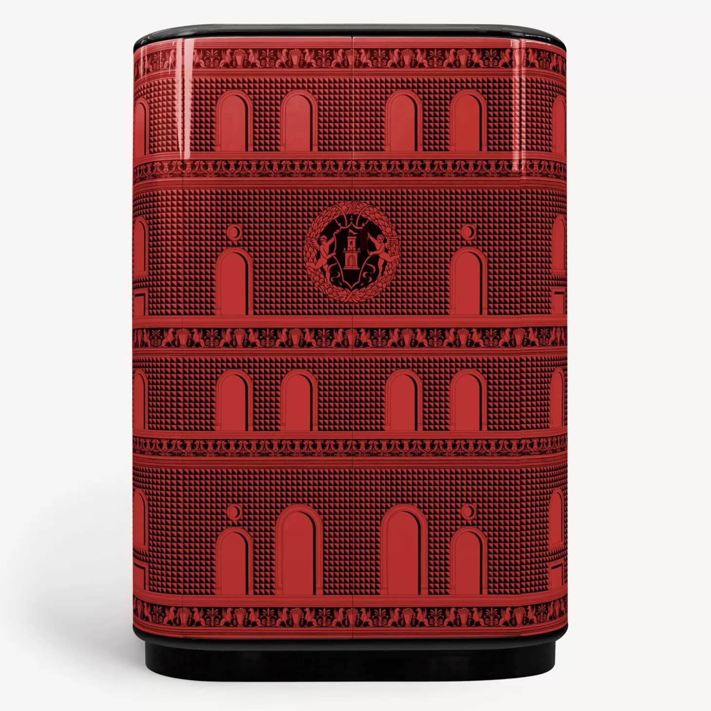 Fornasetti Mobile Curvo Facciata Quattrocentesca^ Armadi Curvi
