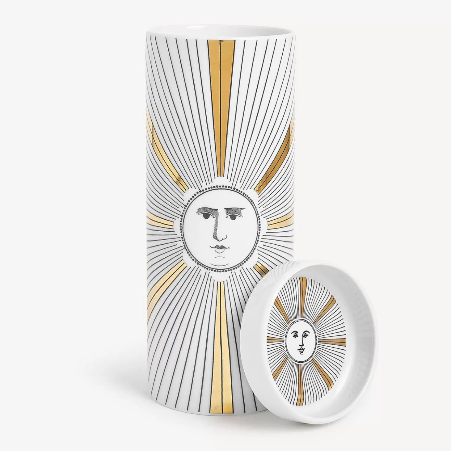 Fornasetti Nel Mentre Candela Profumata Alta - Soli Decor - Fragranza Immaginazione^ Candele Profumate