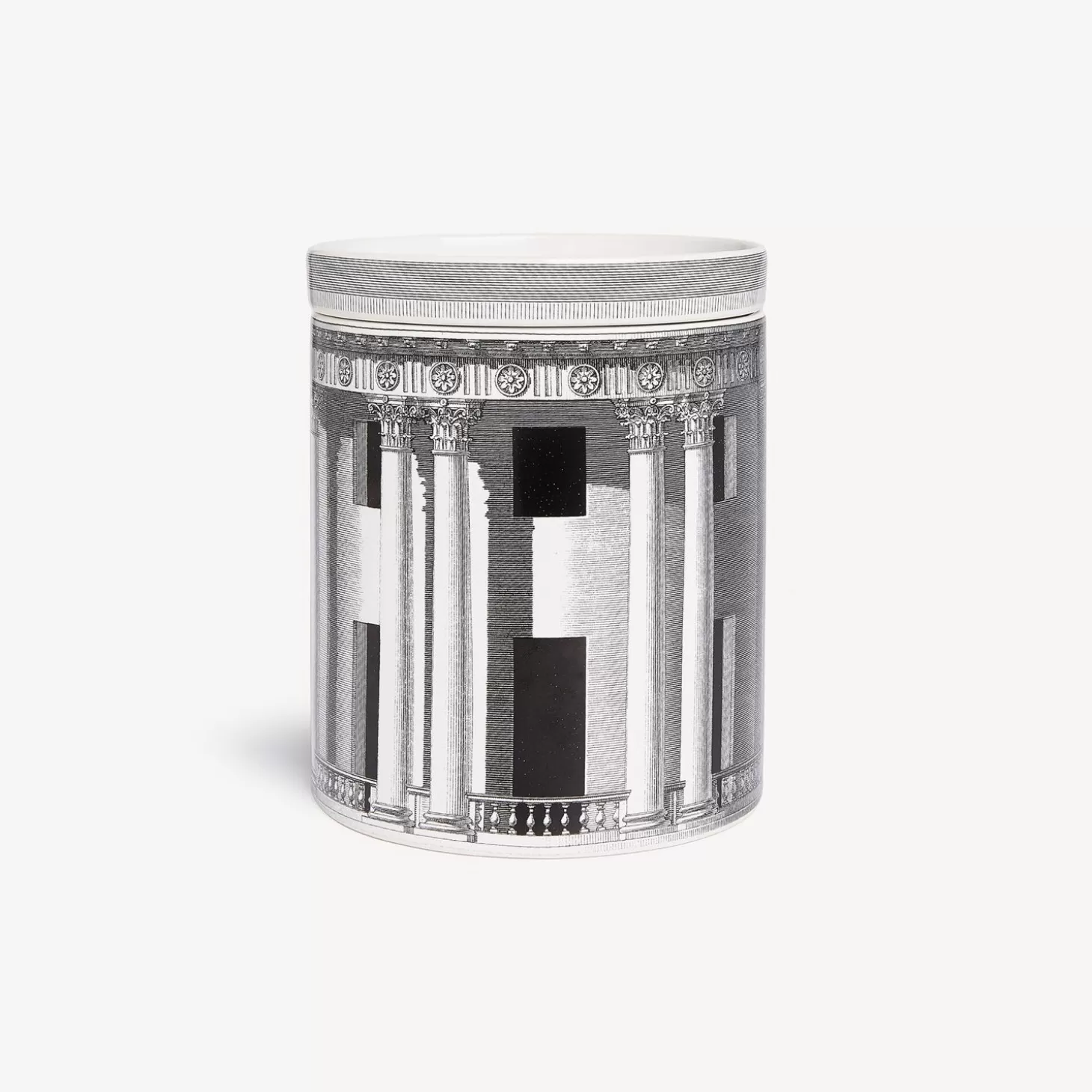 Fornasetti Nel Mentre Candela Profumata Grande - Architettura Decor - Immaginazione Fragranza^ Candele Profumate