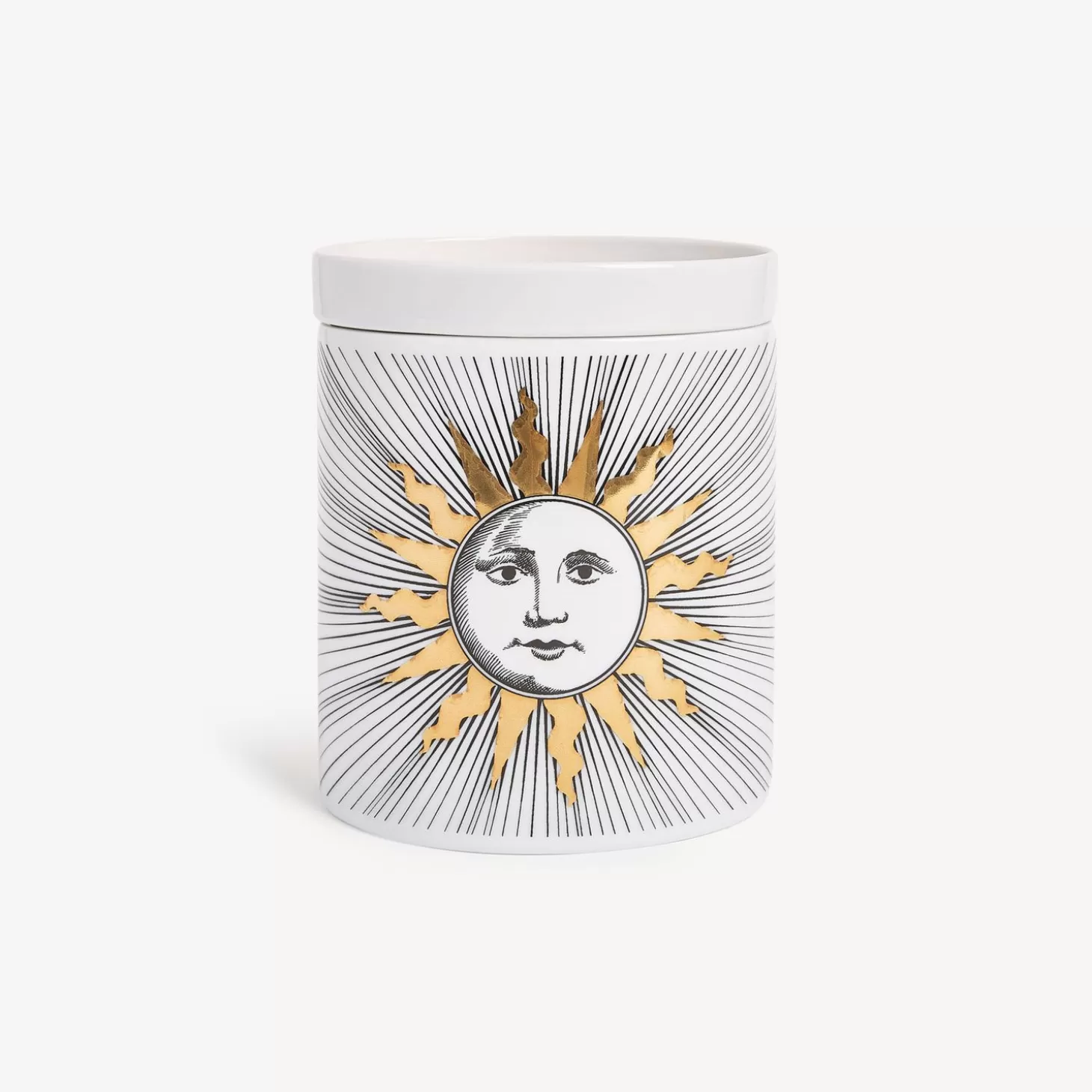 Fornasetti Nel Mentre Candela Profumata Grande - Soli Decor - Fragranza Immaginazione^ Candele Profumate