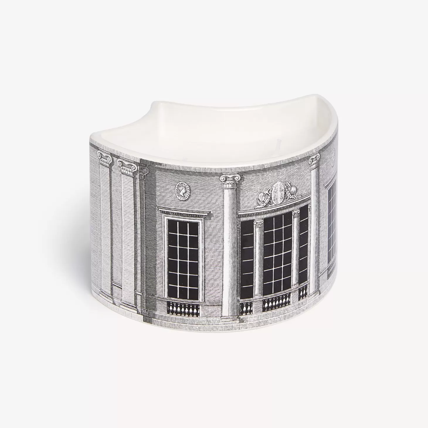 Fornasetti Nel Mentre Set Di Tre Candele Profumate - Architettura Decor - Immaginazione Fragranza^ Candele Profumate