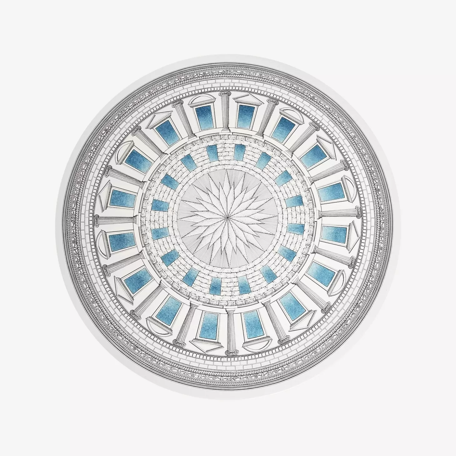 Fornasetti Piano Del Tavolo Cortile Celeste^ Tabelle