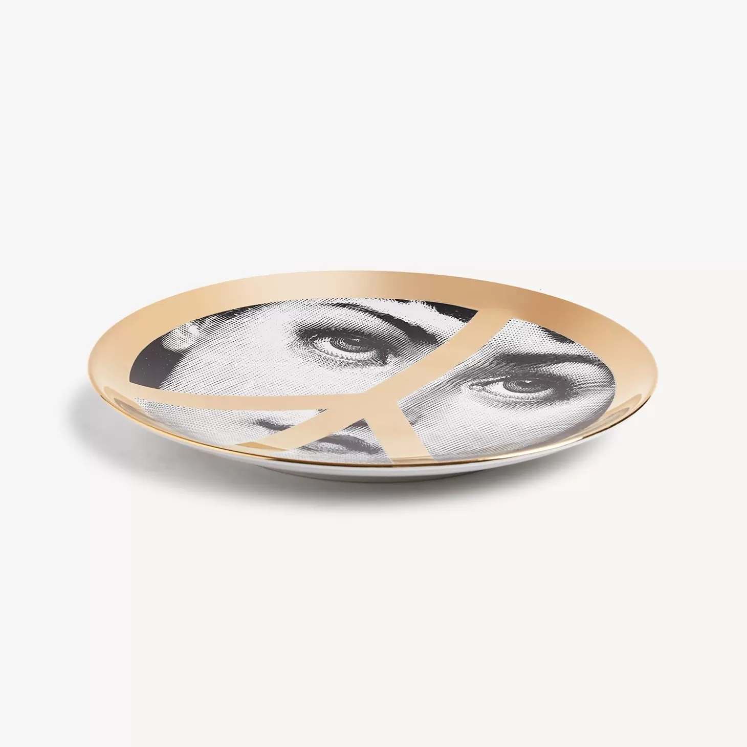 Fornasetti Piatto Da Muro Tema E Variazioni N.404 United For Peace^ Uniti Per La Pace