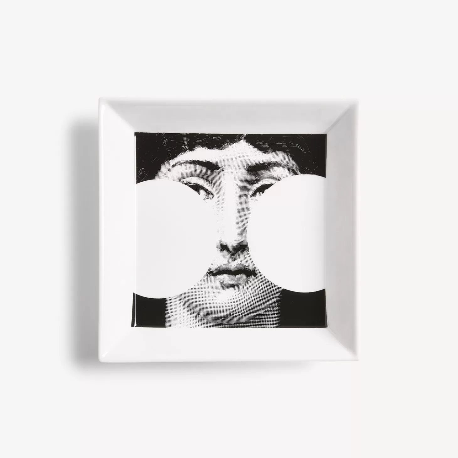 Fornasetti Piatto Quadrato Tema E Variazioni N.149^ Piatti Decorativi