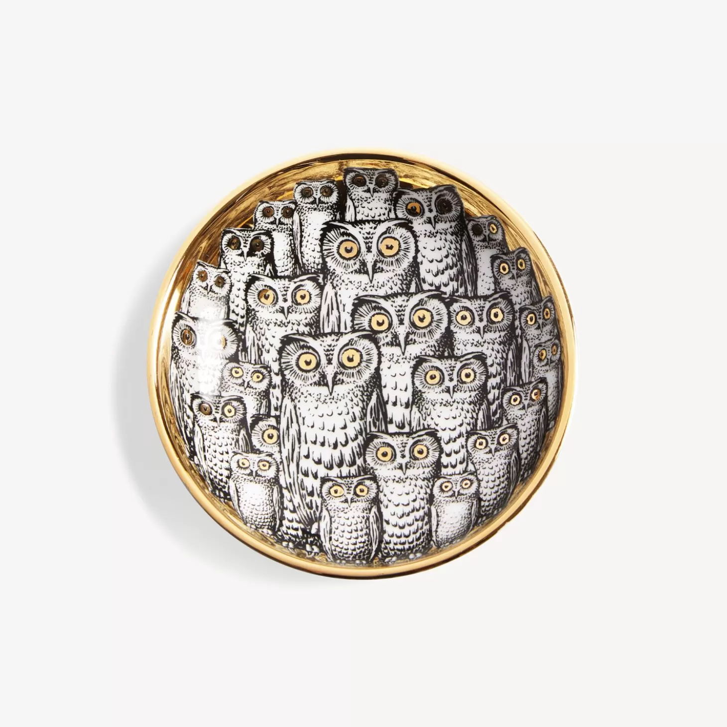 Fornasetti Posacenere Congresso Di Civette^ Posacenere Di Design