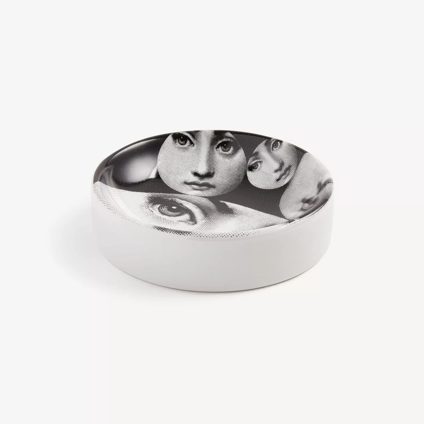 Fornasetti Posacenere Rotondo Tema E Variazioni N.242^ Posacenere Di Design