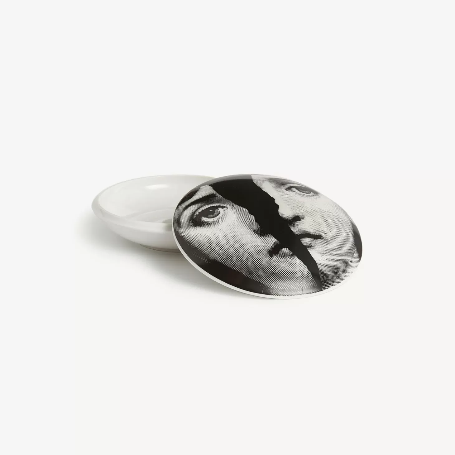 Fornasetti Scatola Rotonda Tema E Variazioni N.10^ Piccoli Contenitori
