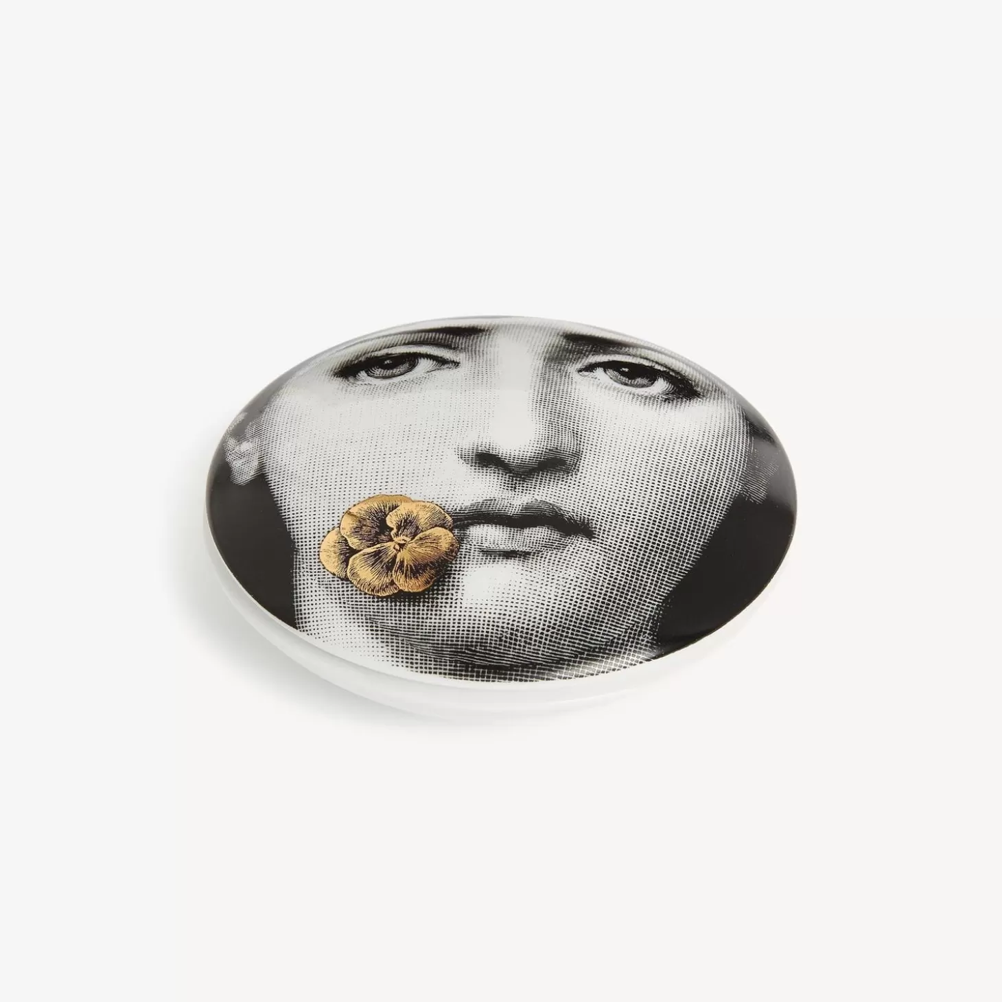 Fornasetti Scatola Rotonda Tema E Variazioni N.137^ Piccoli Contenitori