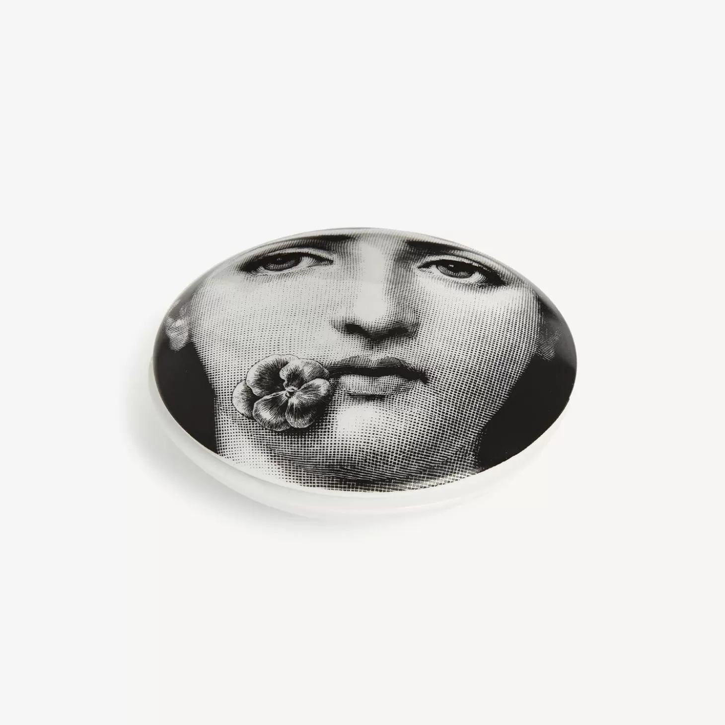 Fornasetti Scatola Rotonda Tema E Variazioni N.137^ Piccoli Contenitori