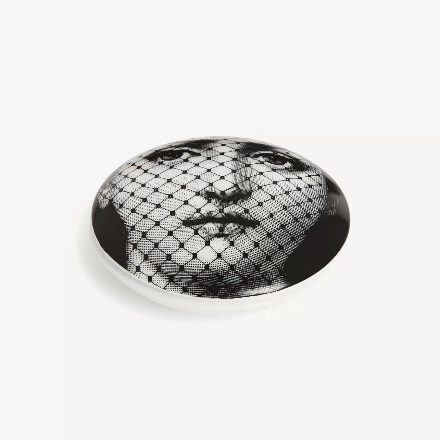 Fornasetti Scatola Rotonda Tema E Variazioni N.78^ Piccoli Contenitori