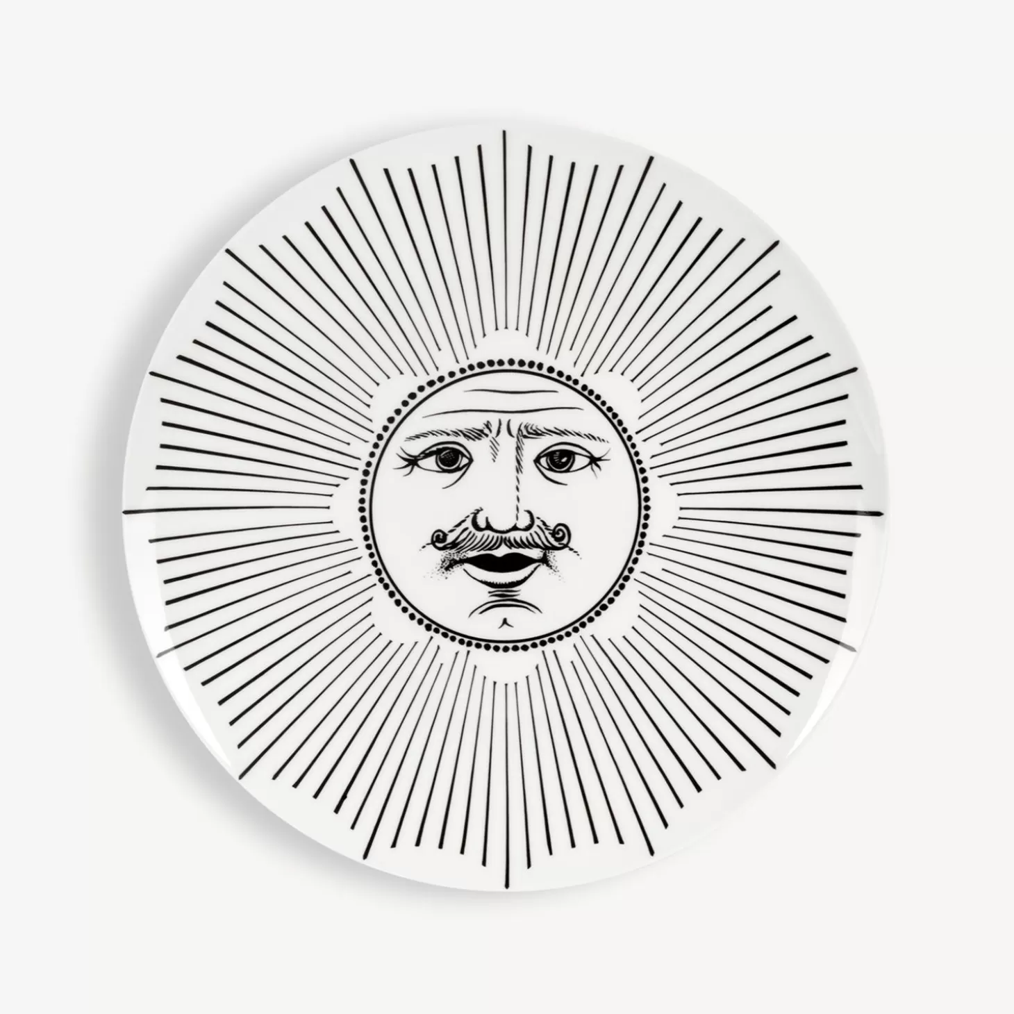 Fornasetti Set 6 Piatti Soli E Lune^ Piatti Decorativi