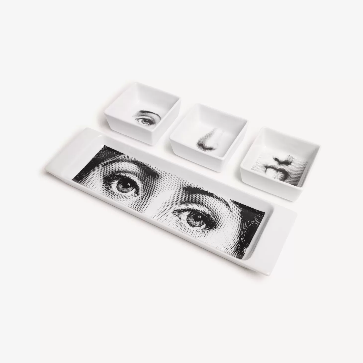 Fornasetti Set Antipasti I Sensi^ Set Di Antipasti E Centrotavola