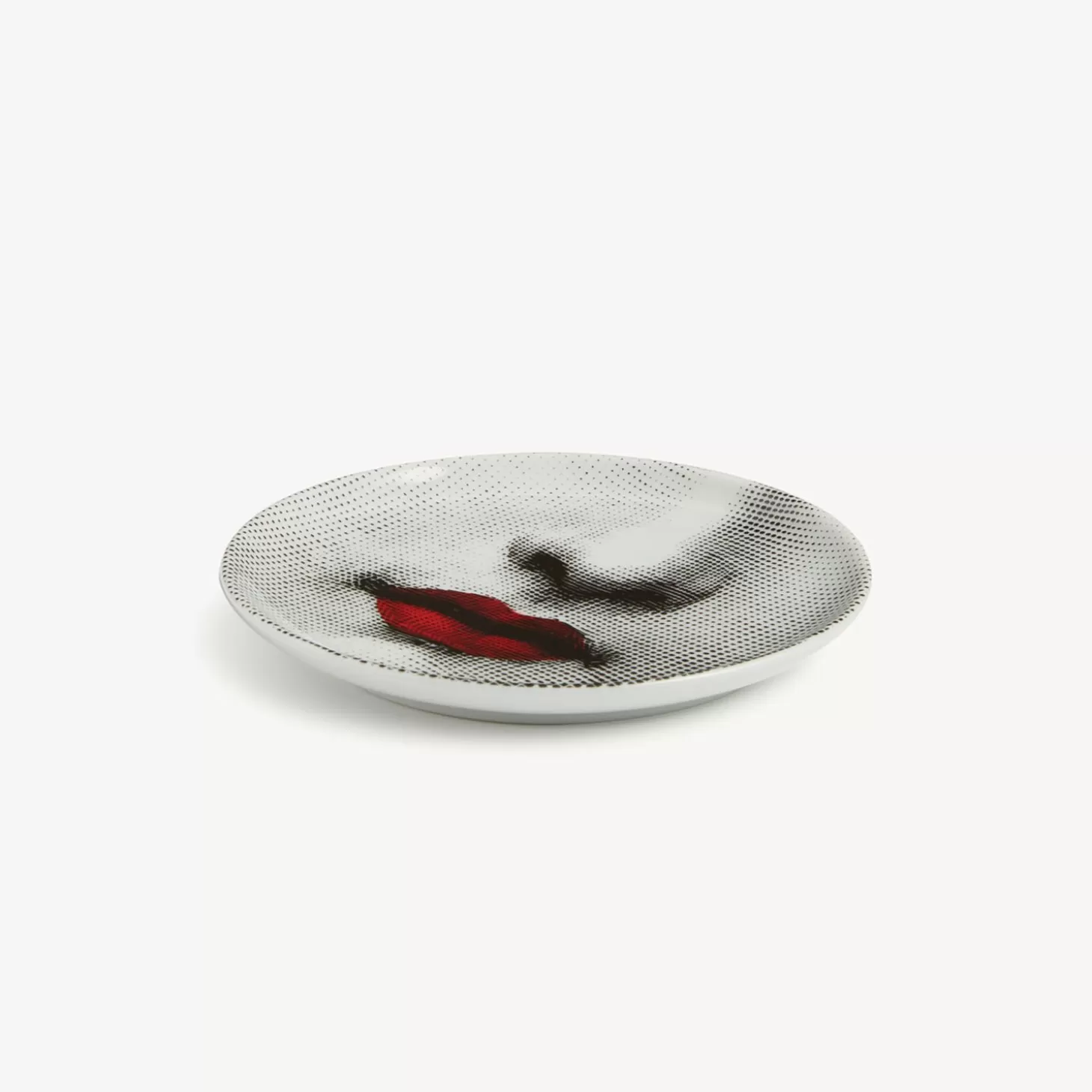 Fornasetti Sottobicchiere Red Lips - Tema E Variazioni N.397^ Bicchieri E Sottobicchieri