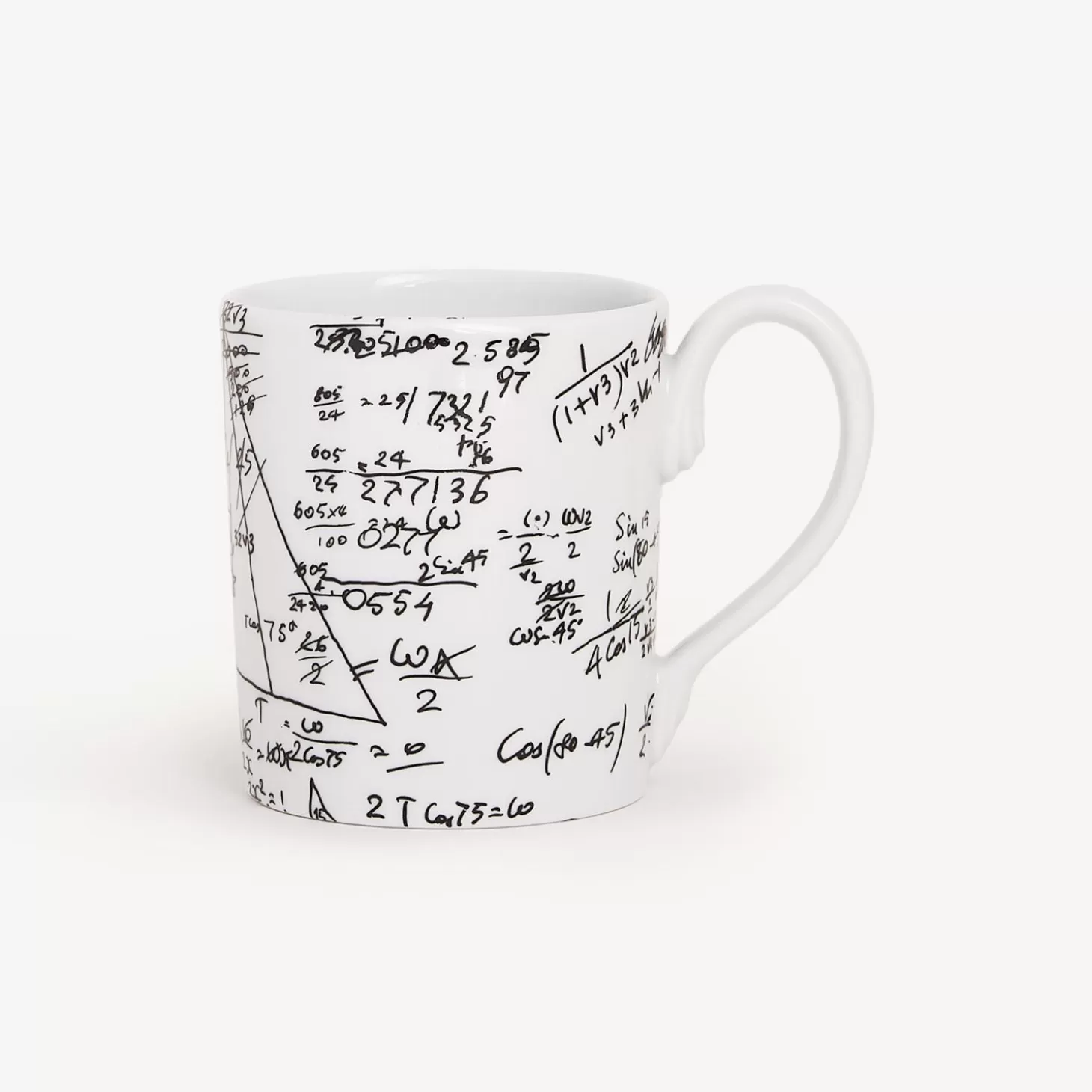 Fornasetti Tazza Alta Matematica^ Set Da Te E Caffe