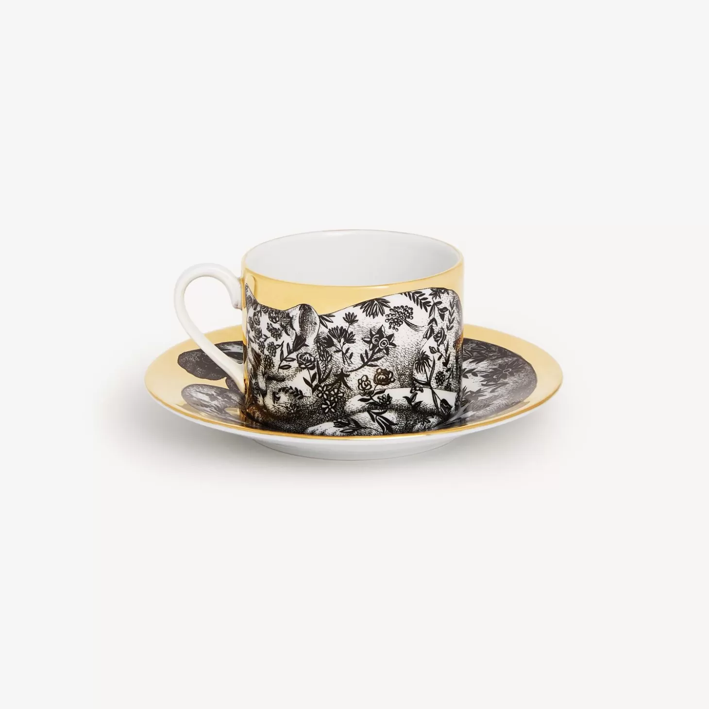 Fornasetti Tazza Da Te Alta Fedelta Fiorato^ Set Da Te E Caffe