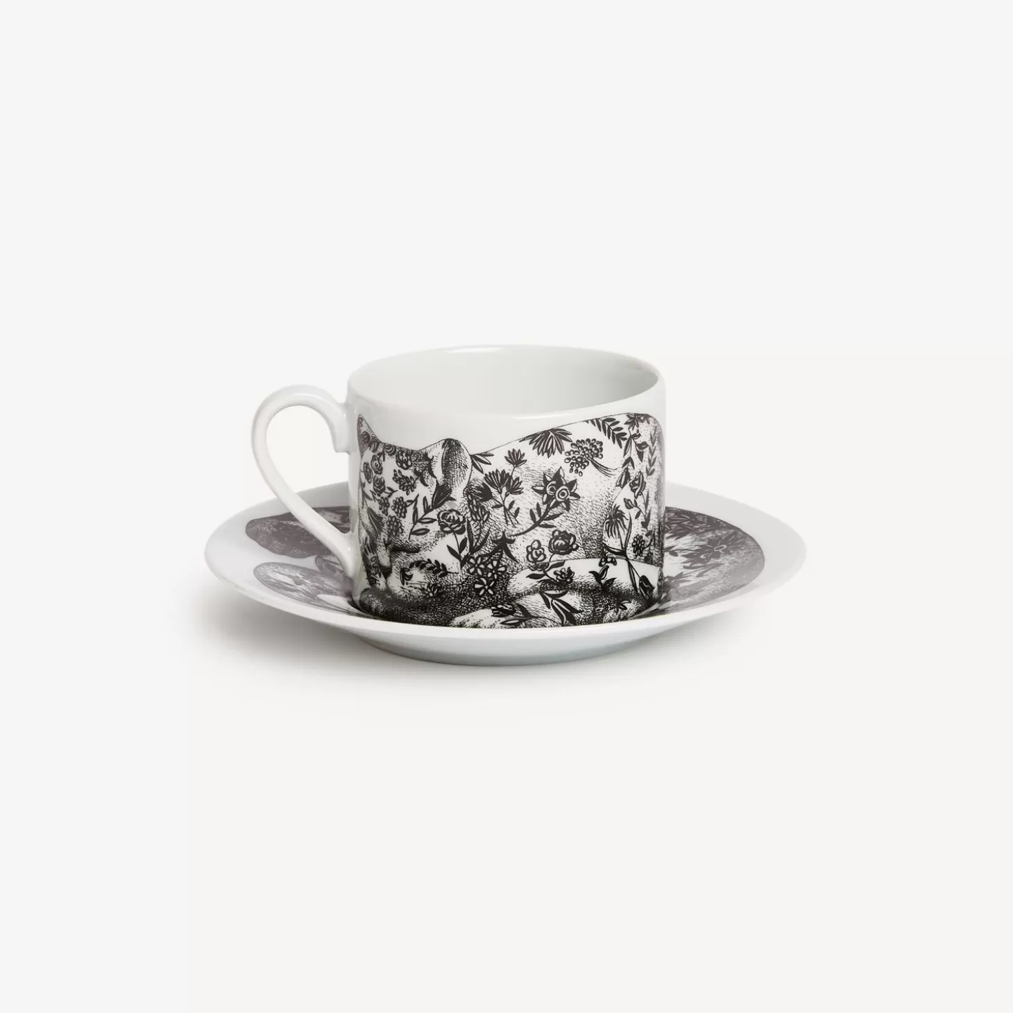 Fornasetti Tazza Da Te Alta Fedelta Fiorato^ Set Da Te E Caffe
