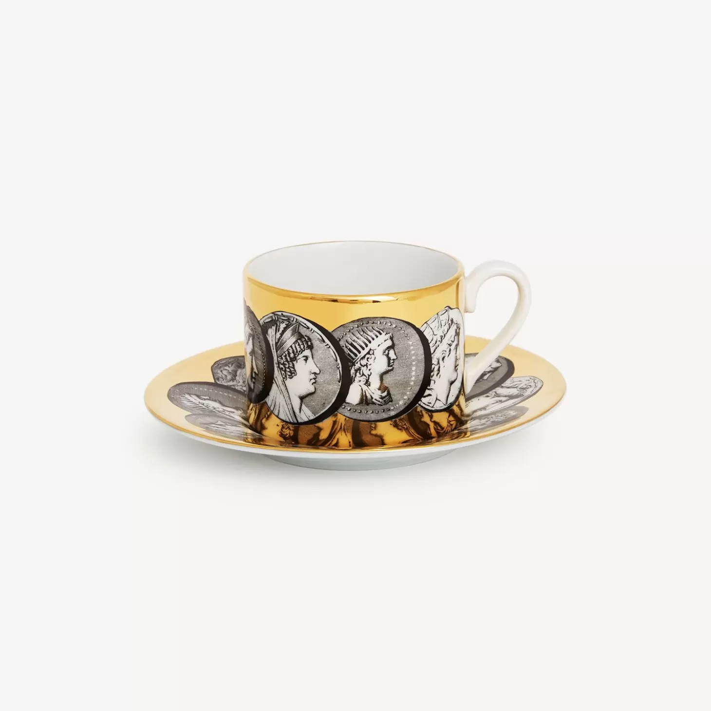 Fornasetti Tazza Da Te Cammei^ Set Da Te E Caffe