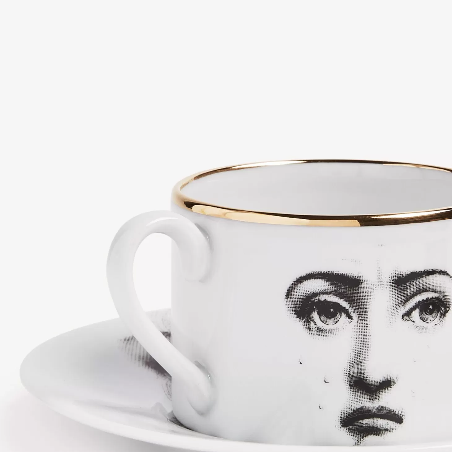 Fornasetti Tazza Da Te Tema E Variazioni Il Fumo Fa Male^ Set Da Te E Caffe