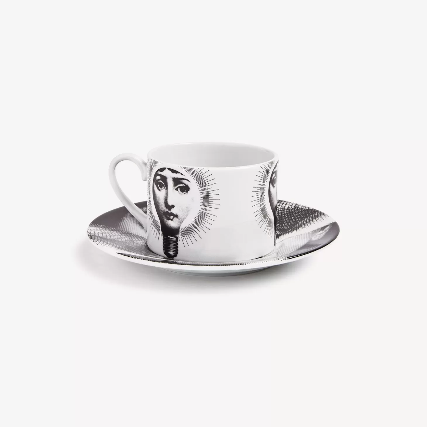 Fornasetti Tazza Da Te Tema E Variazioni Lampadina^ Set Da Te E Caffe