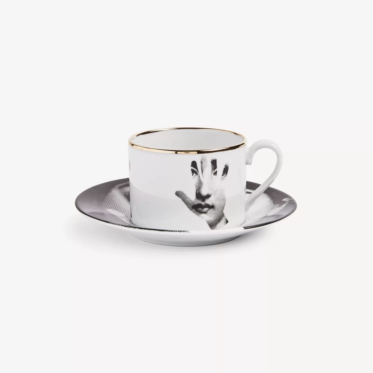 Fornasetti Tazza Da Te Tema E Variazioni Mano^ Set Da Te E Caffe