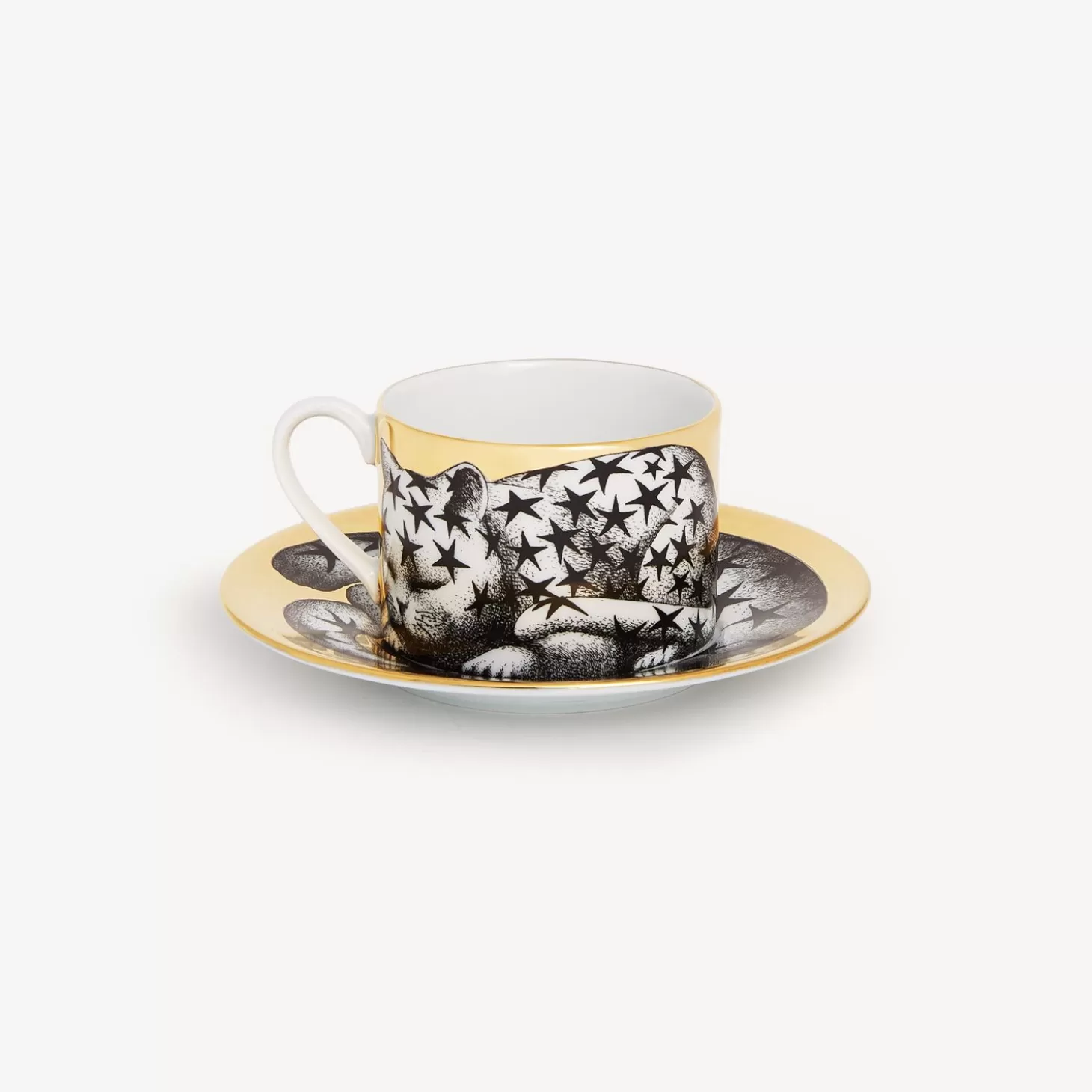 Fornasetti Tazza Te Alta Fedelta Stellato^ Set Da Te E Caffe