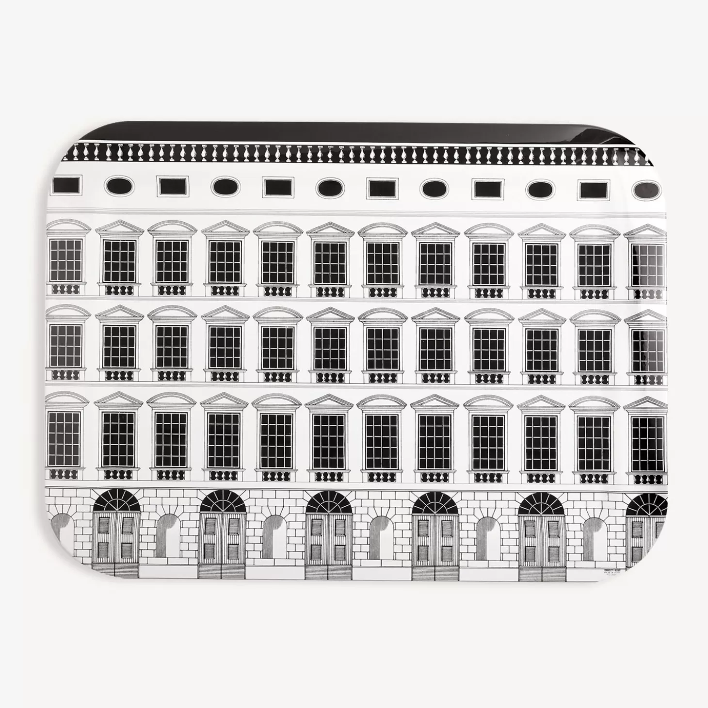Fornasetti Vassoio Architettura^ Vassoi E Pliants Decorativi
