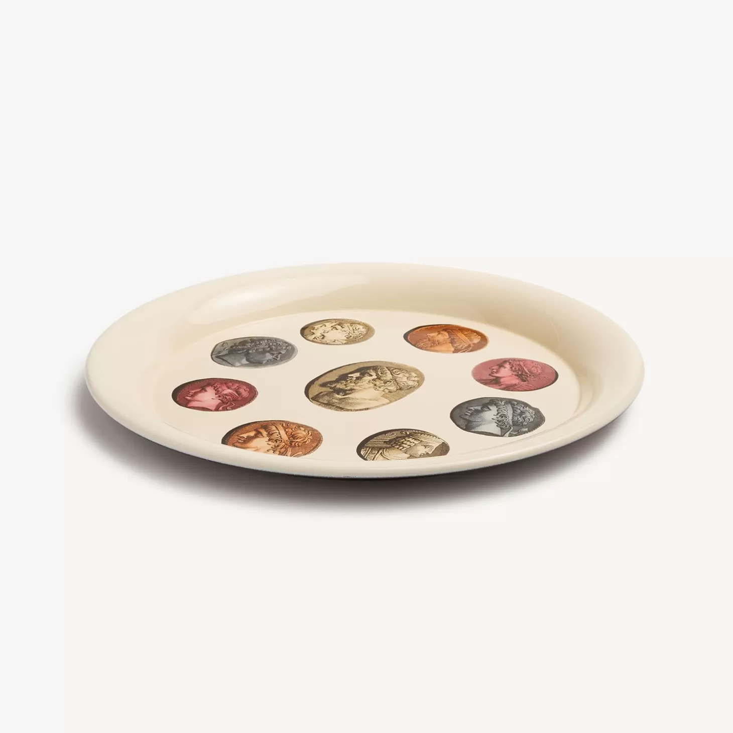 Fornasetti Vassoio Cammei^ Vassoi E Pliants Decorativi