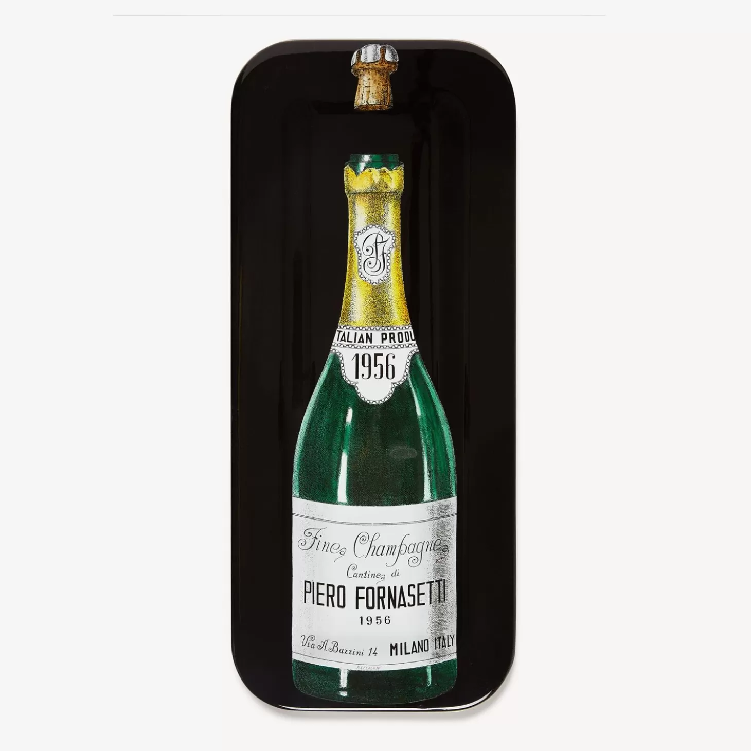Fornasetti Vassoio Champagne^ Vassoi E Pliants Decorativi