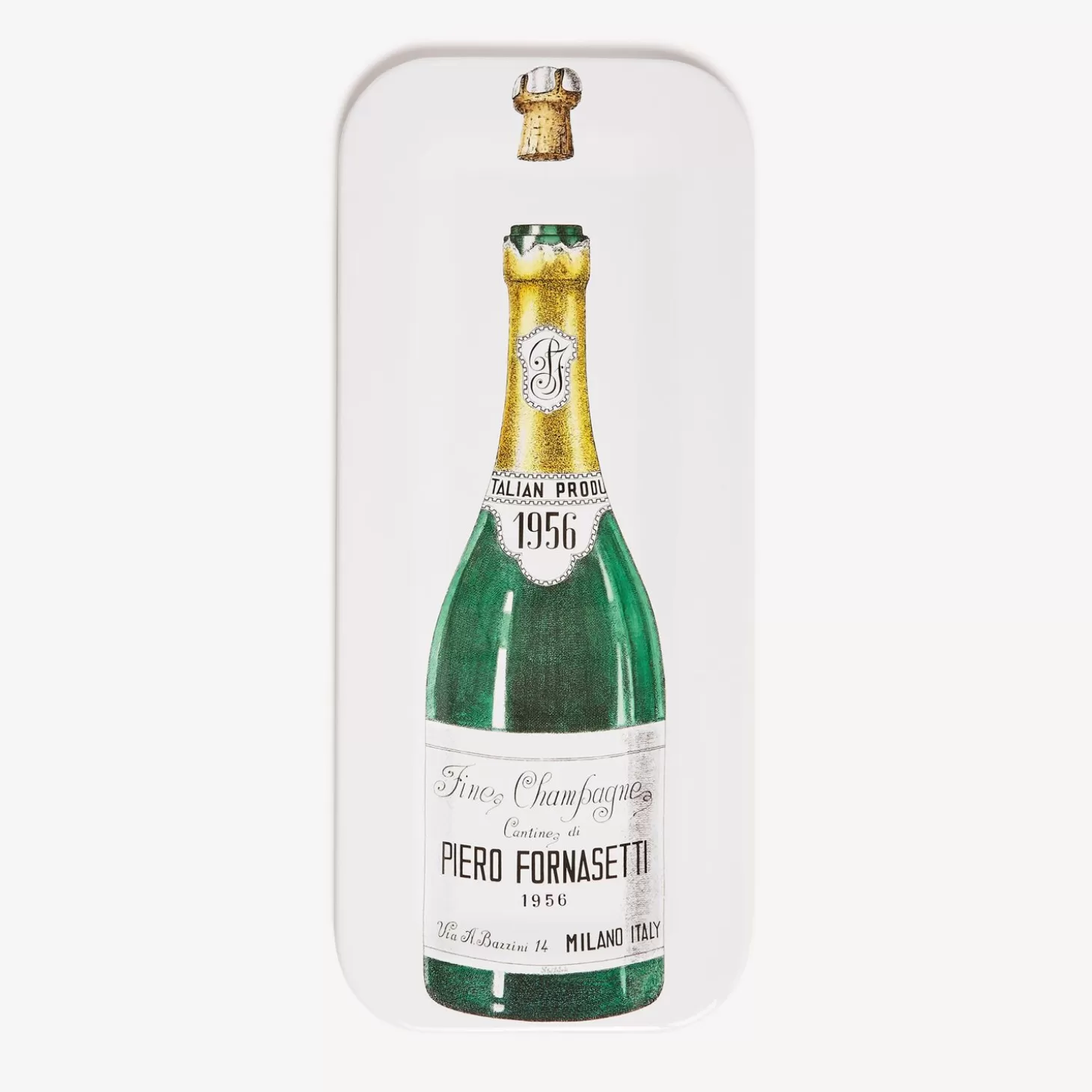 Fornasetti Vassoio Champagne^ Vassoi E Pliants Decorativi