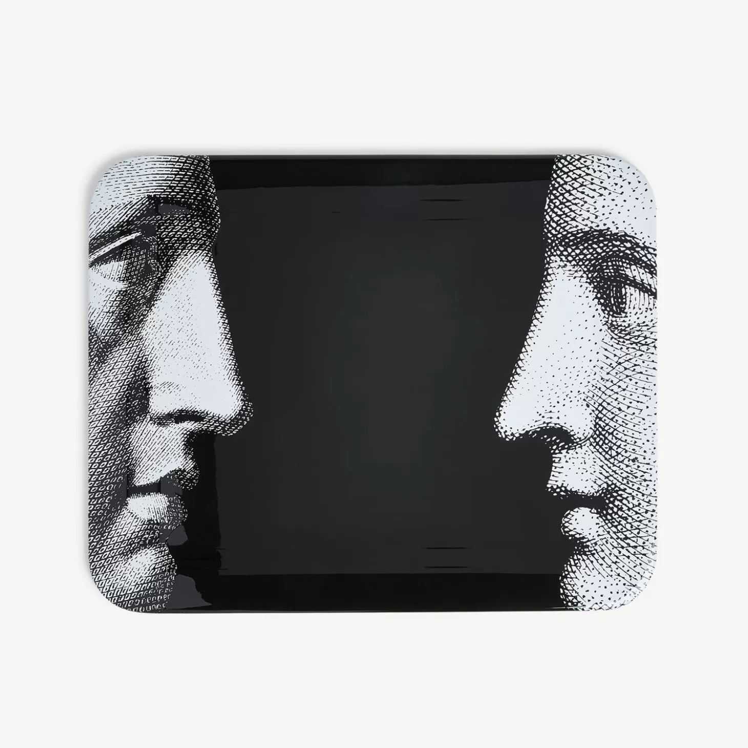 Fornasetti Vassoio Profili^ Vassoi E Pliants Decorativi
