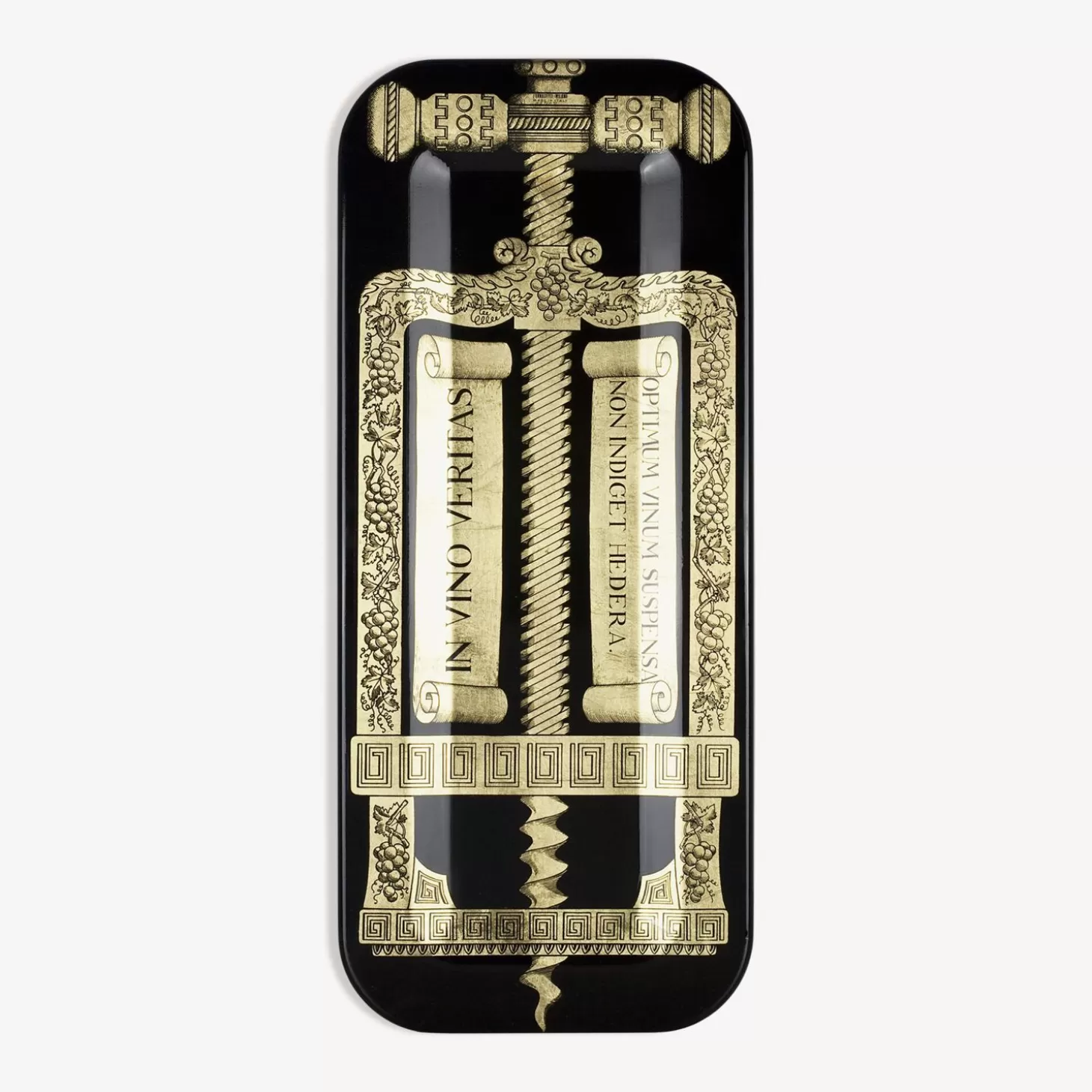 Fornasetti Vassoio Rettangolare Cavatappi^ Vassoi E Pliants Decorativi